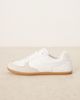 ASOS DESIGN ASOS DESIGN Diligent slim lace up sneakers in white - 2