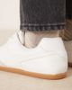 ASOS DESIGN ASOS DESIGN Diligent slim lace up sneakers in white - 4
