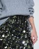ASOS DESIGN ASOS DESIGN disc sequin midi skirt in green - 3