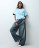 ASOS DESIGN ASOS DESIGN Disney Mickey Mouse Sports Club oversized ringer t-shirt in blue - 1
