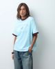 ASOS DESIGN ASOS DESIGN Disney Mickey Mouse Sports Club oversized ringer t-shirt in blue - 3