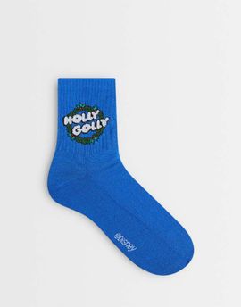 ASOS DESIGN ASOS DESIGN Disney socks with Christmas graphic in blue