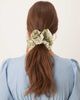 ASOS DESIGN ASOS DESIGN ditsy floral print scrunchie in cream-White - 3