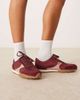 ASOS DESIGN ASOS DESIGN Dive lace up sneakers in burgundy-Red - 1