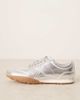 ASOS DESIGN ASOS DESIGN Dive lace up sneakers in silver - 2