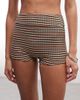 ASOS DESIGN ASOS DESIGN Dori bikini shorts in sunset stripe-Orange - 3