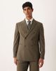 ASOS DESIGN ASOS DESIGN double breasted regular suit jacket in khaki-Green - 1