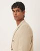 ASOS DESIGN ASOS DESIGN double breasted regular suit jacket in stone-Neutral - 4