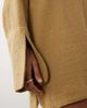 ASOS DESIGN ASOS DESIGN double cloth mini shirt dress with wide cuffs and oversized pockets in toasted sage-Multi - 3