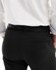 ASOS DESIGN ASOS DESIGN double keeper buckle belt in black faux leather - 3