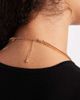 ASOS DESIGN ASOS DESIGN double row necklace with resin stone in gold tone - 3