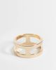 ASOS DESIGN ASOS DESIGN double row ring in gold tone - 1