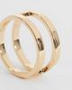 ASOS DESIGN ASOS DESIGN double row ring in gold tone - 3