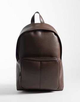ASOS DESIGN ASOS DESIGN dressy backpack in brown