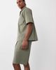 ASOS DESIGN ASOS DESIGN dressy regular shorts in khaki-green seersucker - part of a set - 3