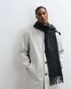 ASOS DESIGN ASOS DESIGN dressy woven scarf in gray - 3