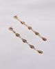 ASOS DESIGN ASOS DESIGN drop earrings with shells and faux pearls in gold tone - 2