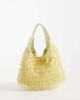 ASOS DESIGN ASOS DESIGN droplet beaded grab clutch bag in yellow - 1