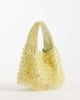 ASOS DESIGN ASOS DESIGN droplet beaded grab clutch bag in yellow - 4