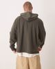 ASOS DESIGN ASOS DESIGN dropped shoulder hoodie with sporty print in brown - 2