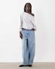 ASOS DESIGN ASOS DESIGN dropped shoulder sweatshirt in gray heather-White - 2