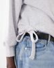 ASOS DESIGN ASOS DESIGN dropped shoulder sweatshirt in gray heather-White - 3