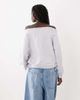 ASOS DESIGN ASOS DESIGN dropped shoulder sweatshirt in gray heather-White - 4