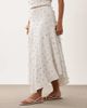 ASOS DESIGN ASOS DESIGN dropped waist embellished midi skirt in white - part of a set - 3