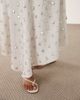 ASOS DESIGN ASOS DESIGN dropped waist embellished midi skirt in white - part of a set - 4