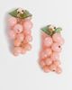 ASOS DESIGN ASOS DESIGN earrings with fruit beads in pink - 2