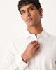 ASOS DESIGN ASOS DESIGN easy iron royal oxford slim shirt in white - 4