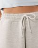 ASOS DESIGN ASOS DESIGN elasticized wide leg bermuda shorts in gray scuba-style fabric - 3