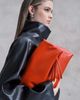 ASOS DESIGN ASOS DESIGN elongated clutch bag in bright red - 1