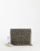ASOS DESIGN ASOS DESIGN embellished droplet zip top clutch in gray - 2