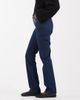 ASOS DESIGN ASOS DESIGN embellished waistband jeans in rinse wash-Navy - 3