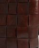 ASOS DESIGN ASOS DESIGN embossed weave tote bag in brown - 3