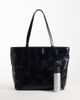 ASOS DESIGN ASOS DESIGN embossed woven tote in black - 2