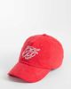 ASOS DESIGN ASOS DESIGN embroidered logo cord cap in red - 1
