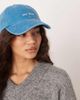 ASOS DESIGN ASOS DESIGN embroidered sun daze slogan cap in wash blue-No color - 3