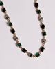 ASOS DESIGN ASOS DESIGN emerald black and crystal stone set necklace in gold - 2