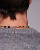 ASOS DESIGN ASOS DESIGN emerald black and crystal stone set necklace in gold - 3