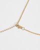 ASOS DESIGN ASOS DESIGN enamel rose and cross pendant necklace in gold - 4