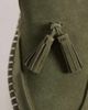 ASOS DESIGN ASOS DESIGN espadrilles with tassel in khaki suede-Green - 4