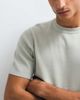 ASOS DESIGN ASOS DESIGN Essential fine-rib knit crew neck T-shirt in sage-Green - 3