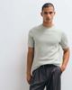 ASOS DESIGN ASOS DESIGN Essential fine-rib knit crew neck T-shirt in sage-Green - 4