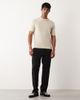 ASOS DESIGN ASOS DESIGN Essential knit crew neck T-shirt in stone-Neutral - 2