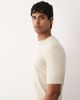 ASOS DESIGN ASOS DESIGN Essential knit crew neck T-shirt in stone-Neutral - 4