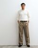 ASOS DESIGN ASOS DESIGN Essential knit lightweight quarter zip polo shirt in ecru-White - 4