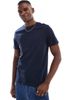 ASOS DESIGN ASOS DESIGN essentials crew neck T-shirt in sky captain-Navy - 1