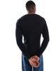 ASOS DESIGN ASOS DESIGN essentials muscle fit long sleeve T-shirt in black rib - 4